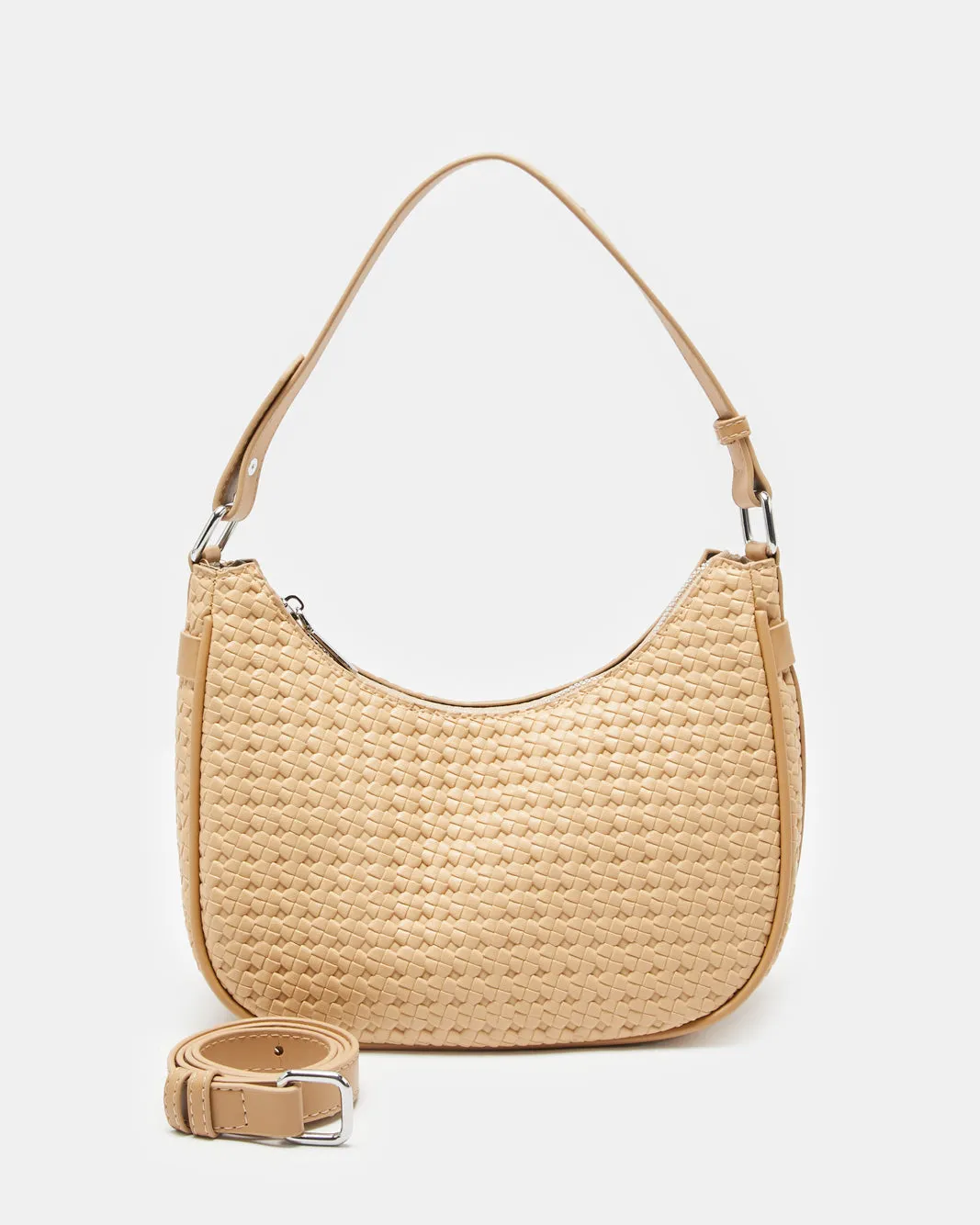 Women Beige Textured Handbag sold by Redtag