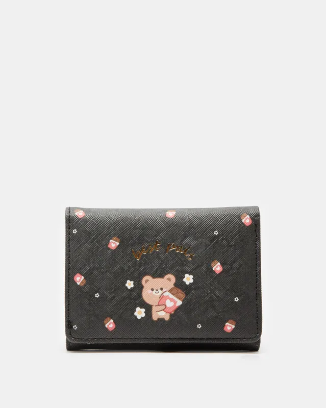 Girls Black Embellished Purse sold by Redtag