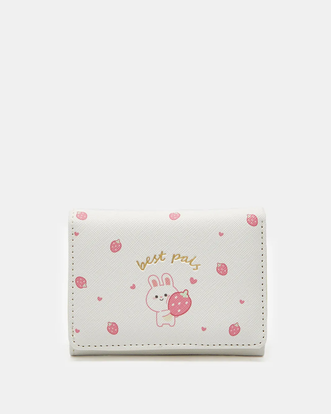 Girls White Embellished Purse sold by Redtag