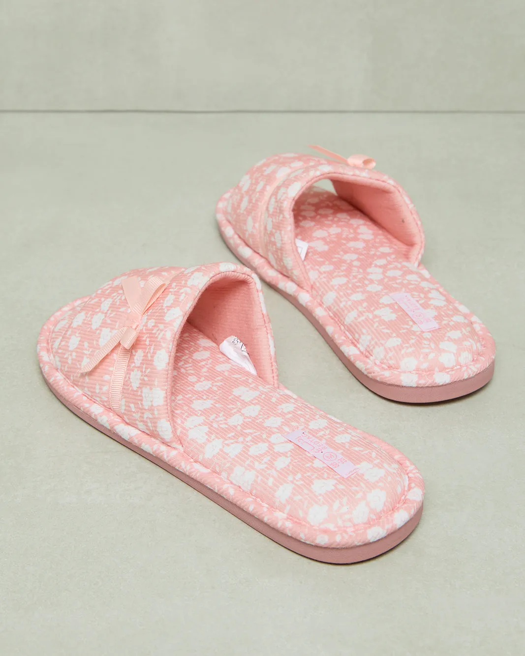 Women Pink Printed Slipper sold by Redtag product image thumbnail 4