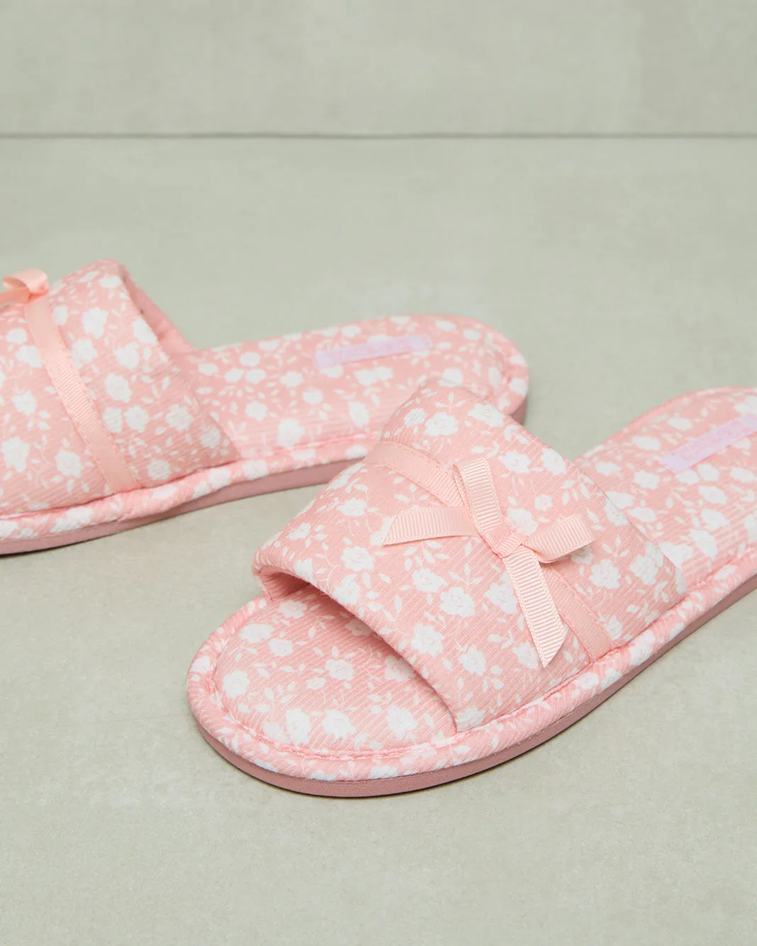Women Pink Printed Slipper sold by Redtag product image thumbnail 3