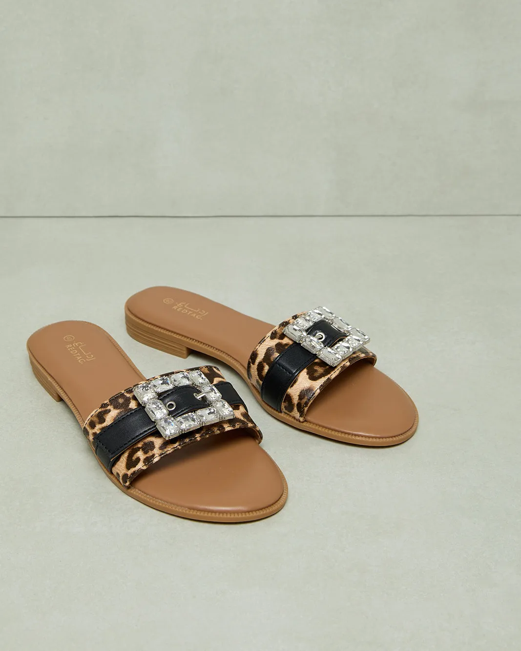 Women Brown Embellished Mule sold by Redtag product image thumbnail 2