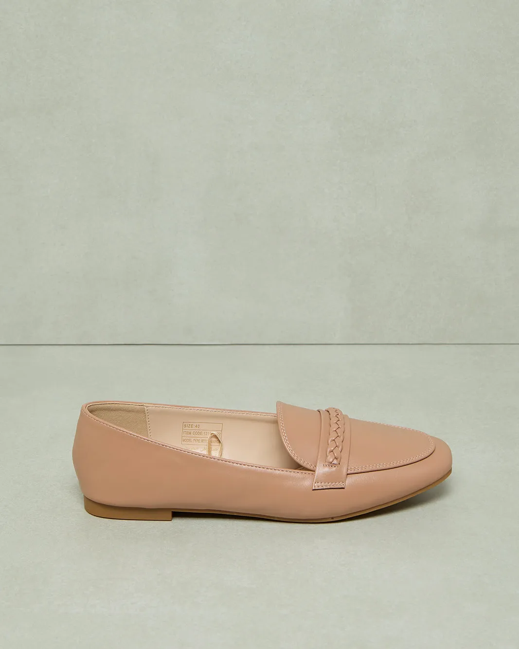 Women Beige Embellished Loafer sold by Redtag