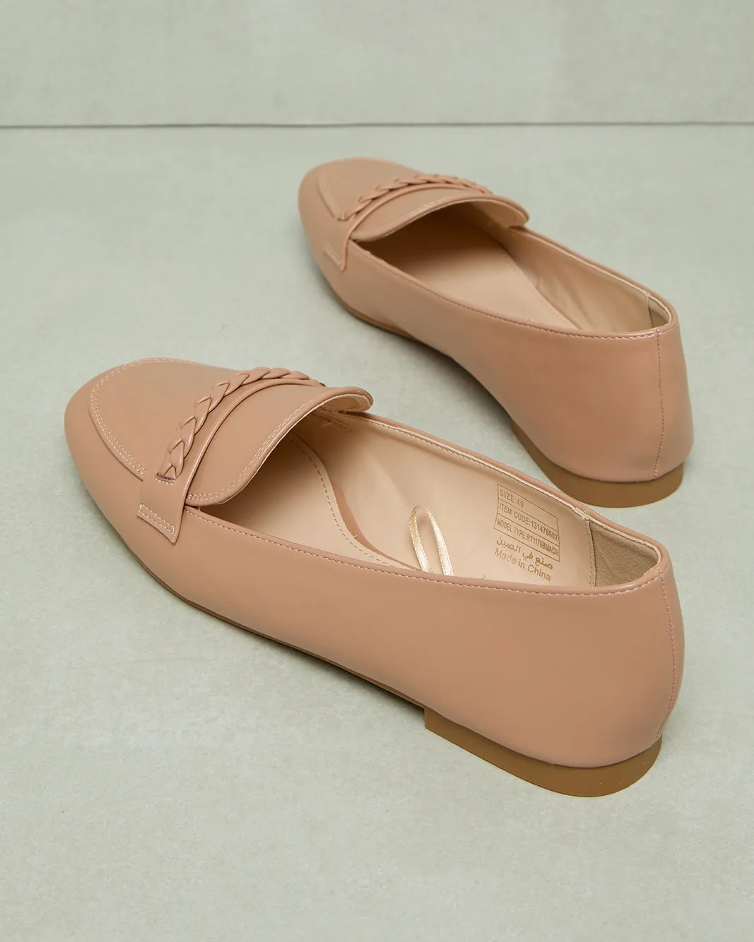 Women Beige Embellished Loafer sold by Redtag product image thumbnail 4