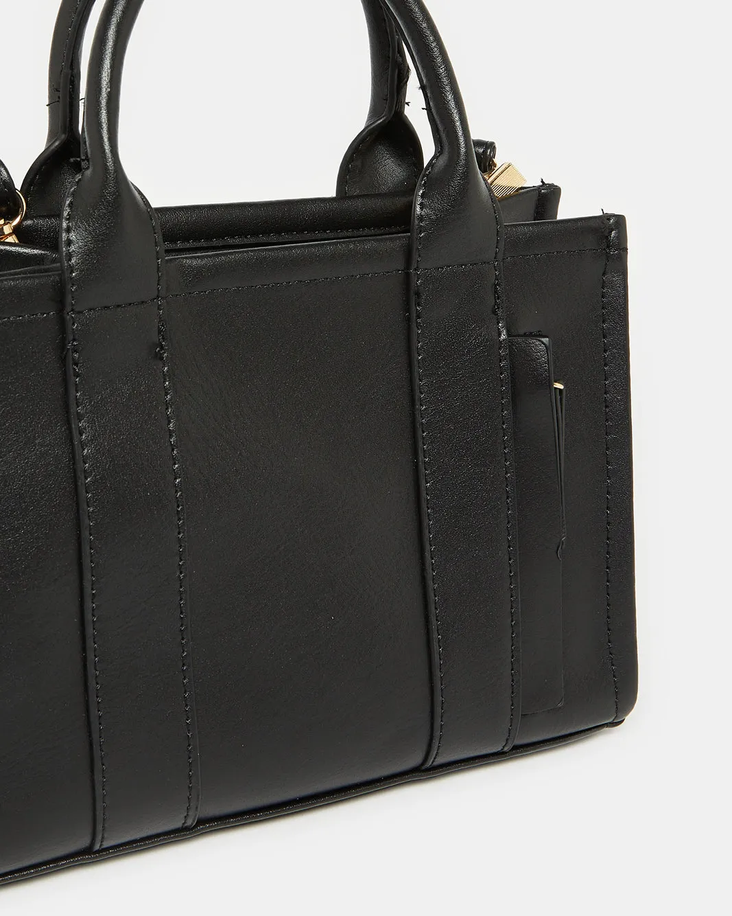 Women Black Messenger Bag sold by Redtag product image thumbnail 3