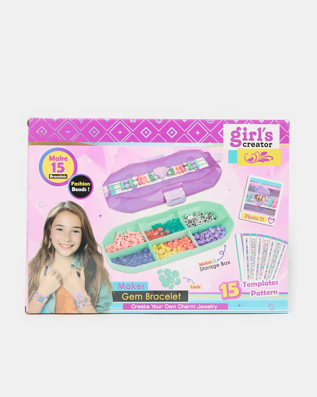 Girl's Creator Gem Bracelet Maker Set sold by Redtag product image thumbnail 4