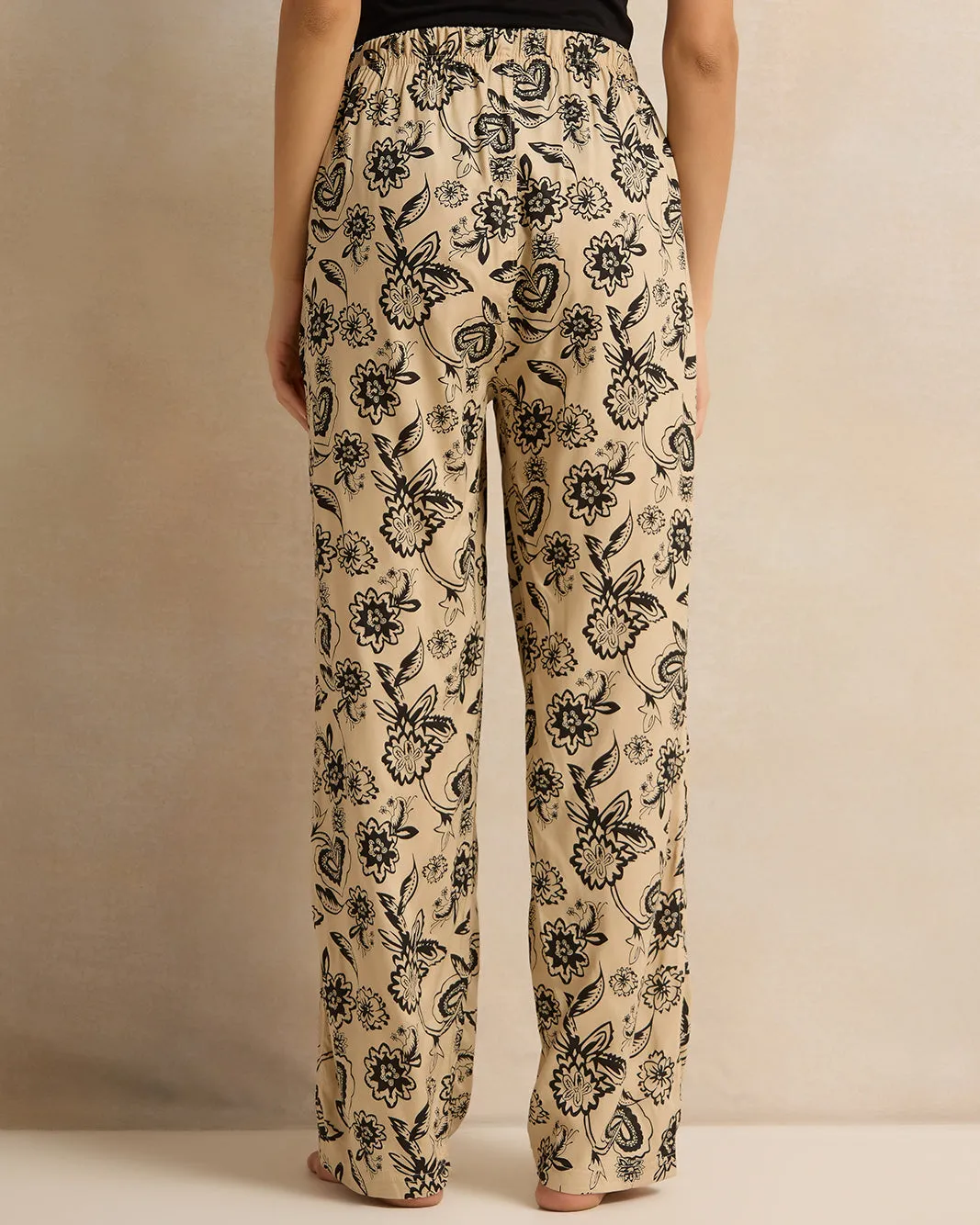 Women Beige Printed Payjama Bottom sold by Redtag product image thumbnail 3
