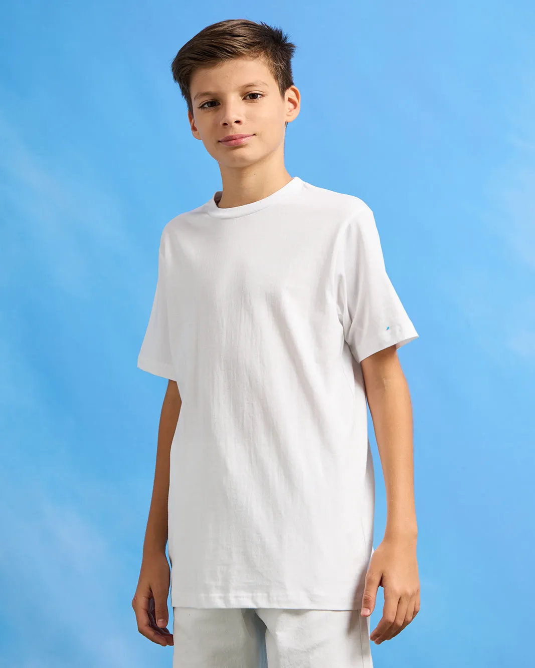 Senior Boys Black Shirt With White T-Shirt Set (2 Piece) sold by Redtag product image thumbnail 3