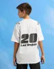 Senior Boys White Oversize Rugby T-Shirt sold by Redtag