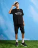 Senior Boys Black Oversize Rugby T-Shirt sold by Redtag