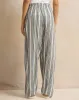 Women Multicolour Striped Payjama Bottoms sold by Redtag