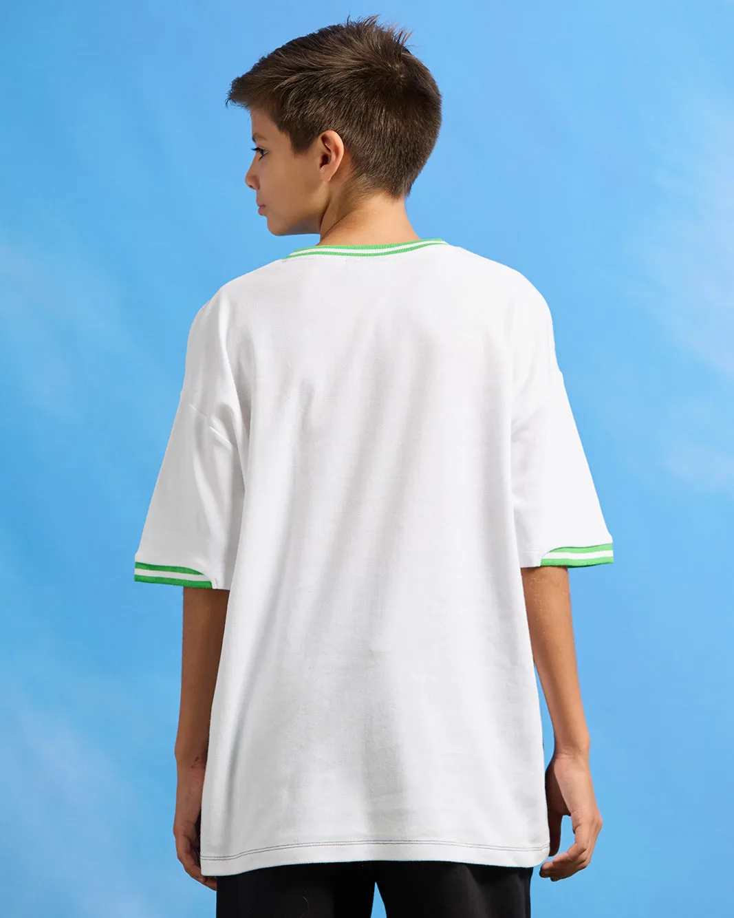 Senior Boys Multicolour Oversize Xbox T-Shirt sold by Redtag product image thumbnail 3