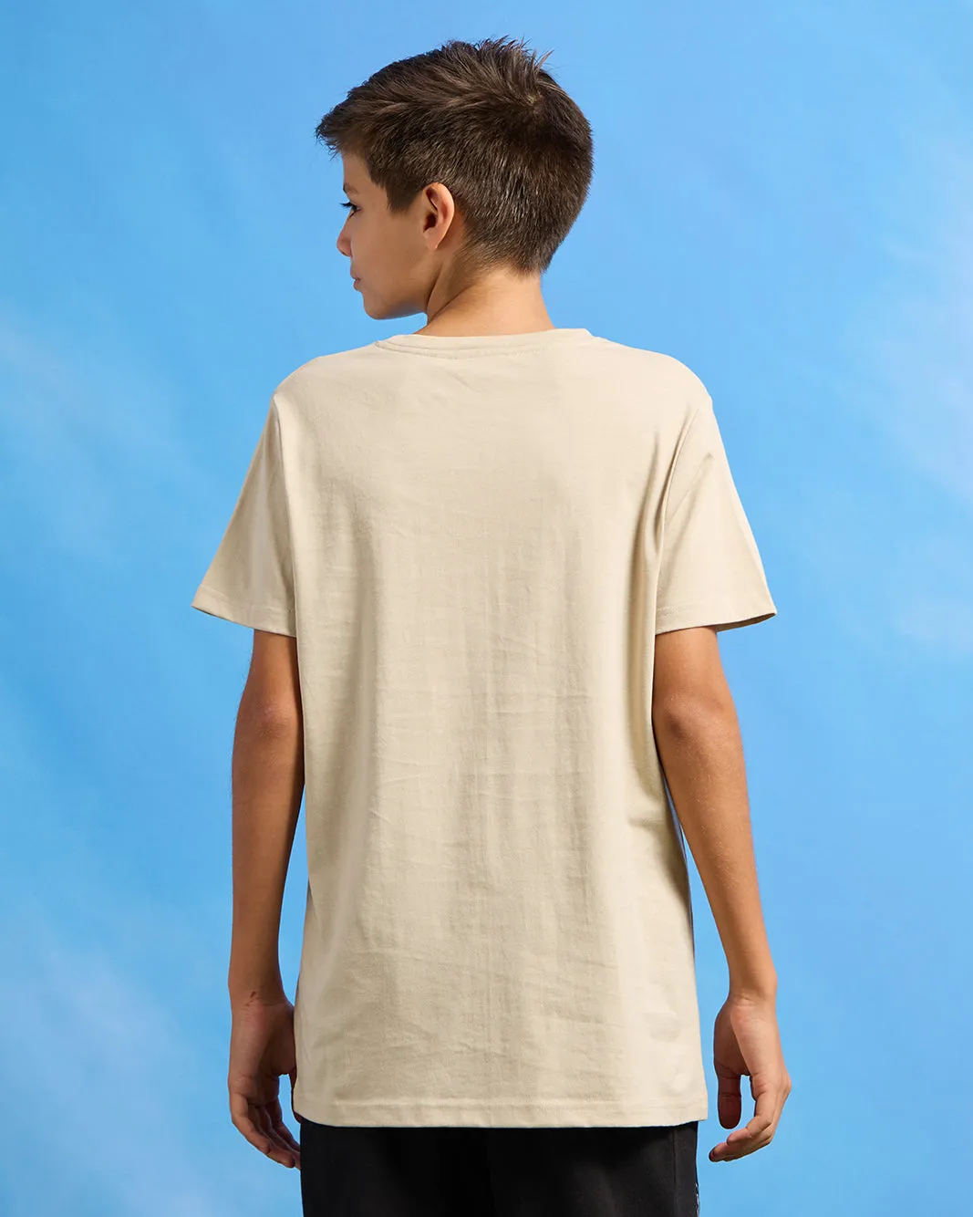 Senior Boys Beige Catch Them All Pokémon T-Shirt sold by Redtag product image thumbnail 3