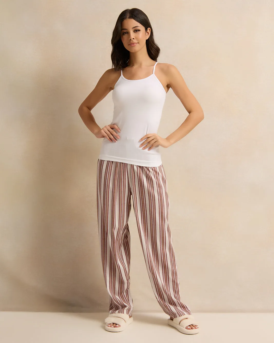 Women Pink Printed Payjam Bottom sold by Redtag product image thumbnail 2