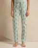 Women Blue Floral Printed Payjama Set (2 Piece) sold by Redtag
