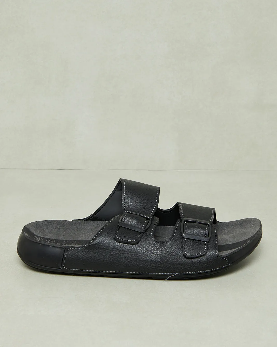 Men Black Buckle Sandals sold by Redtag
