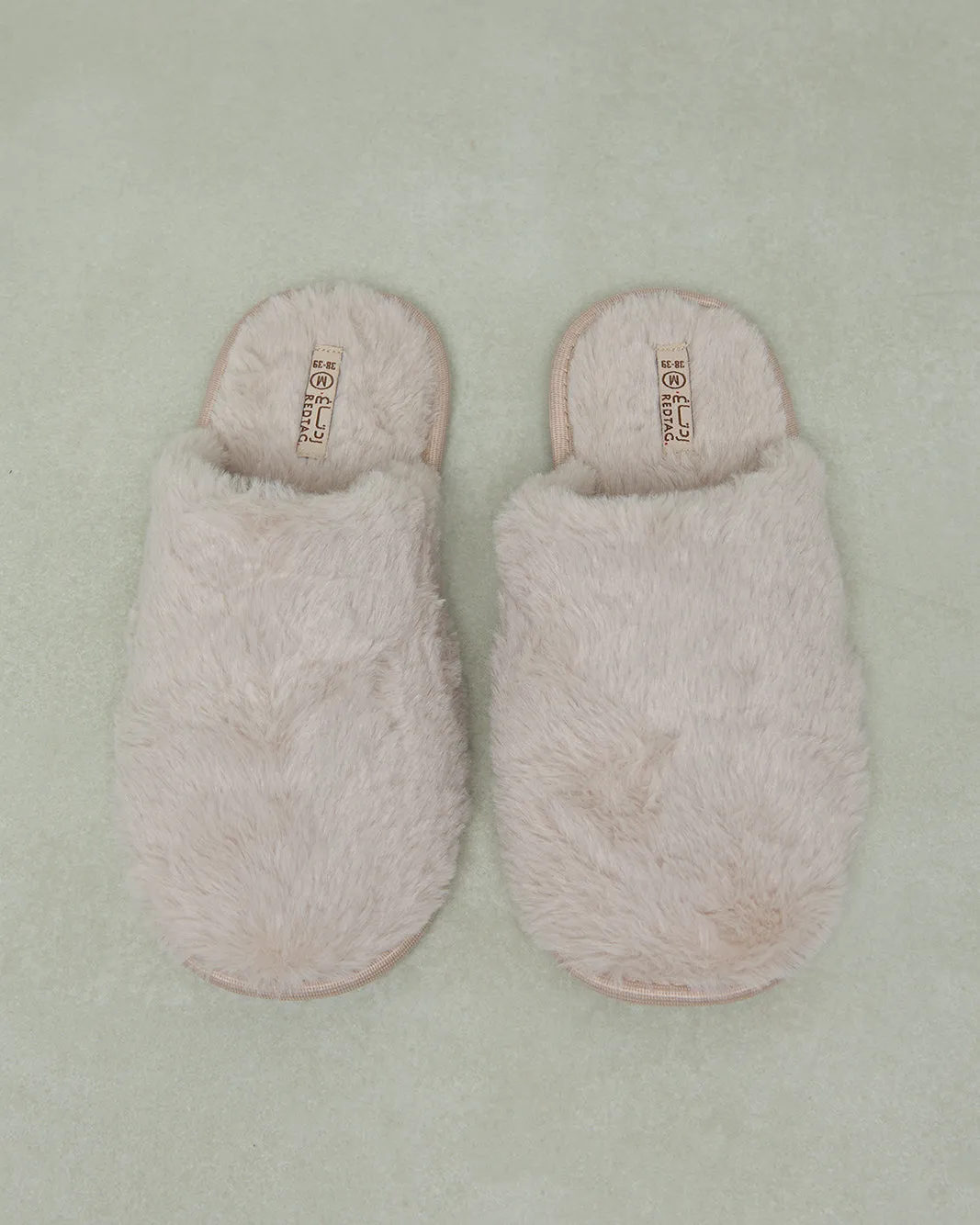 Women Taupe Classic Slipper sold by Redtag product image thumbnail 2