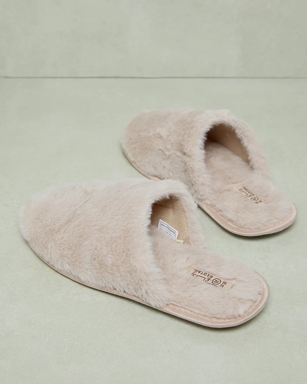 Women Taupe Classic Slipper sold by Redtag product image thumbnail 4