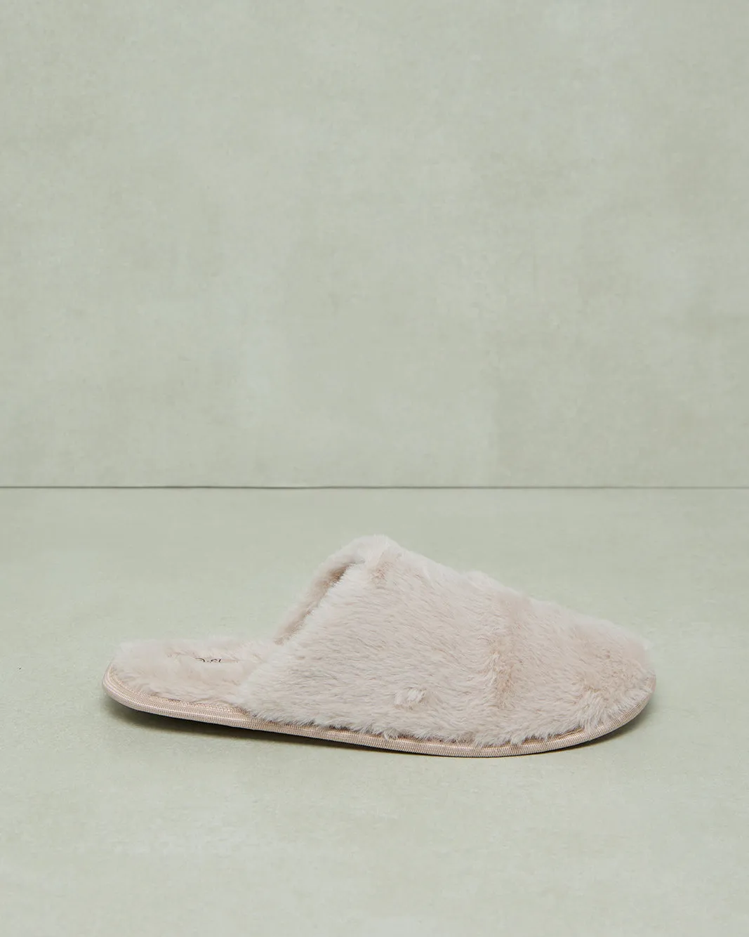 Women Taupe Classic Slipper sold by Redtag