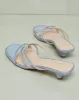 Women Silver Strappy Mule sold by Redtag