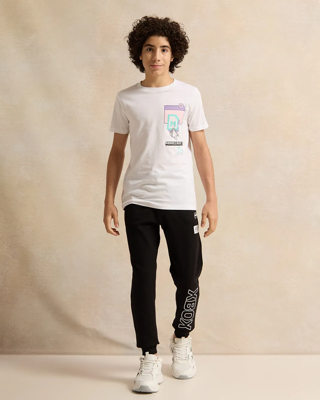 Senior Boys Black Xbox Print Active Pants sold by Redtag product image thumbnail 2