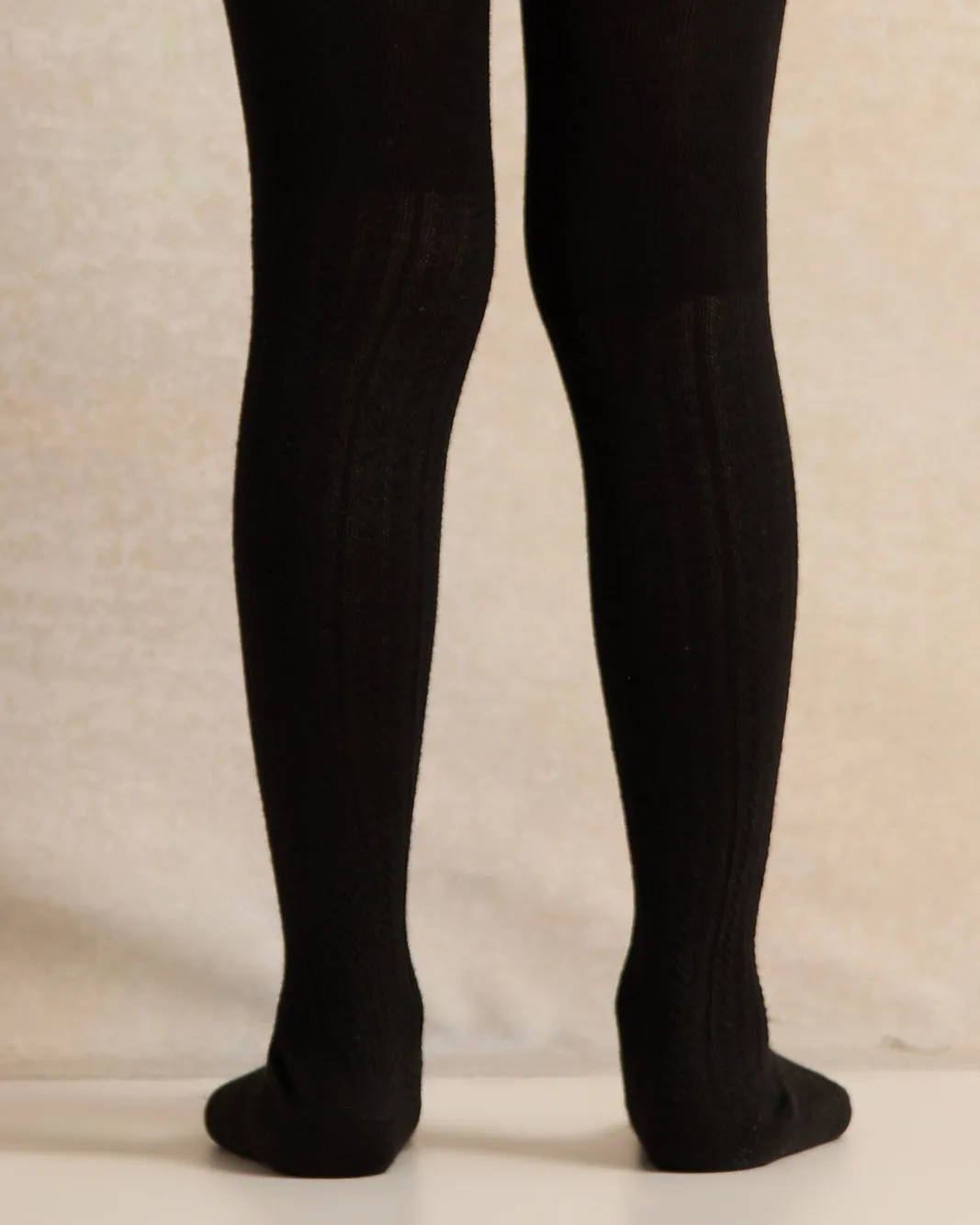 Girls Black And White Solid Tights Set (Pack of 2) sold by Redtag product image thumbnail 4