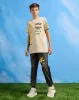 Senior Boys Grey Pokemon Print Active Pants sold by Redtag