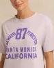 Women Lilac Curved Hem Active T-Shirt sold by Redtag