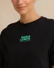 Women Black Oversized Active T-Shirt sold by Redtag