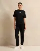 Women Black Oversized Active T-Shirt sold by Redtag