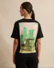 Women Black Oversized Active T-Shirt sold by Redtag