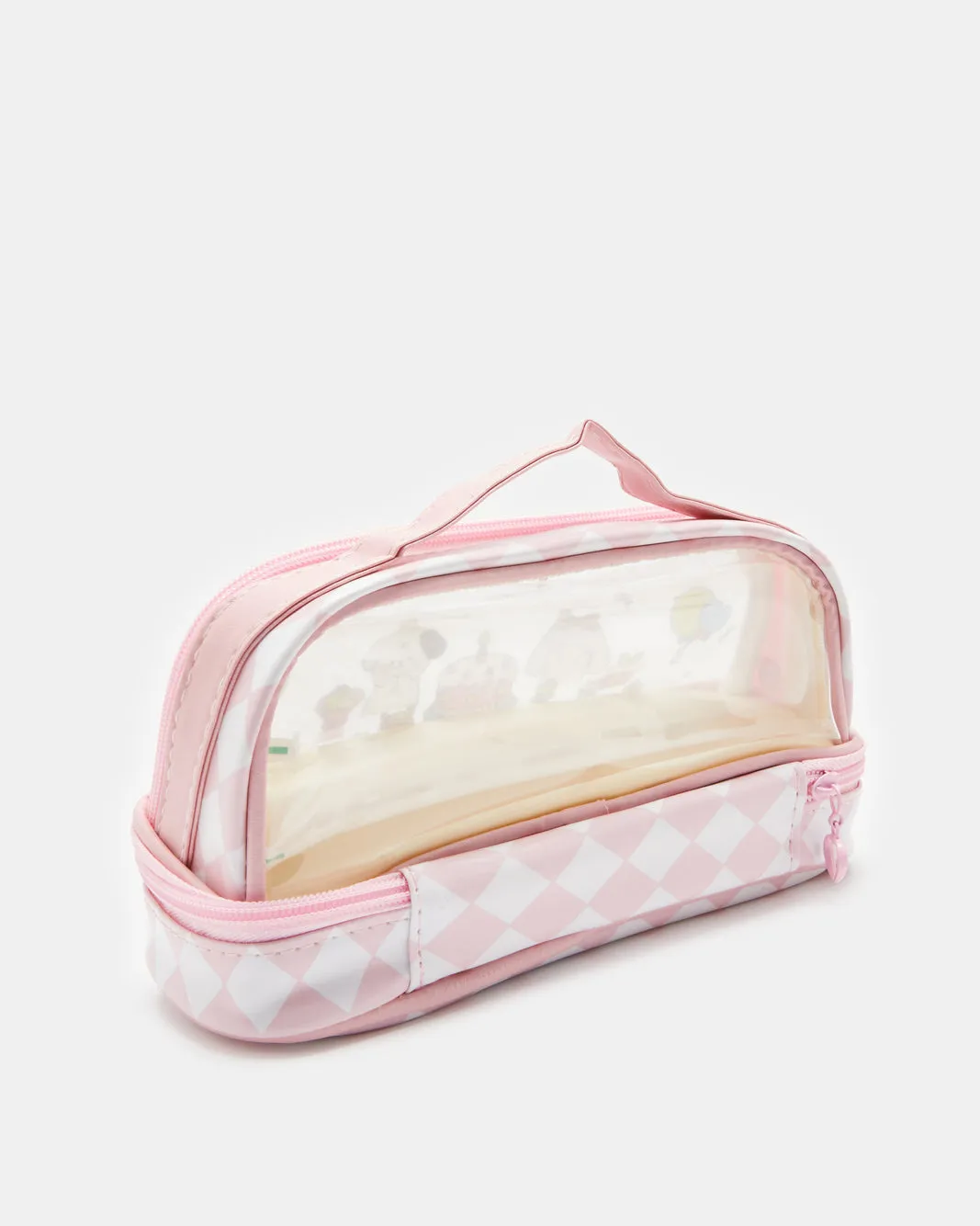 Girls Pink Printed Pouch sold by Redtag product image thumbnail 2
