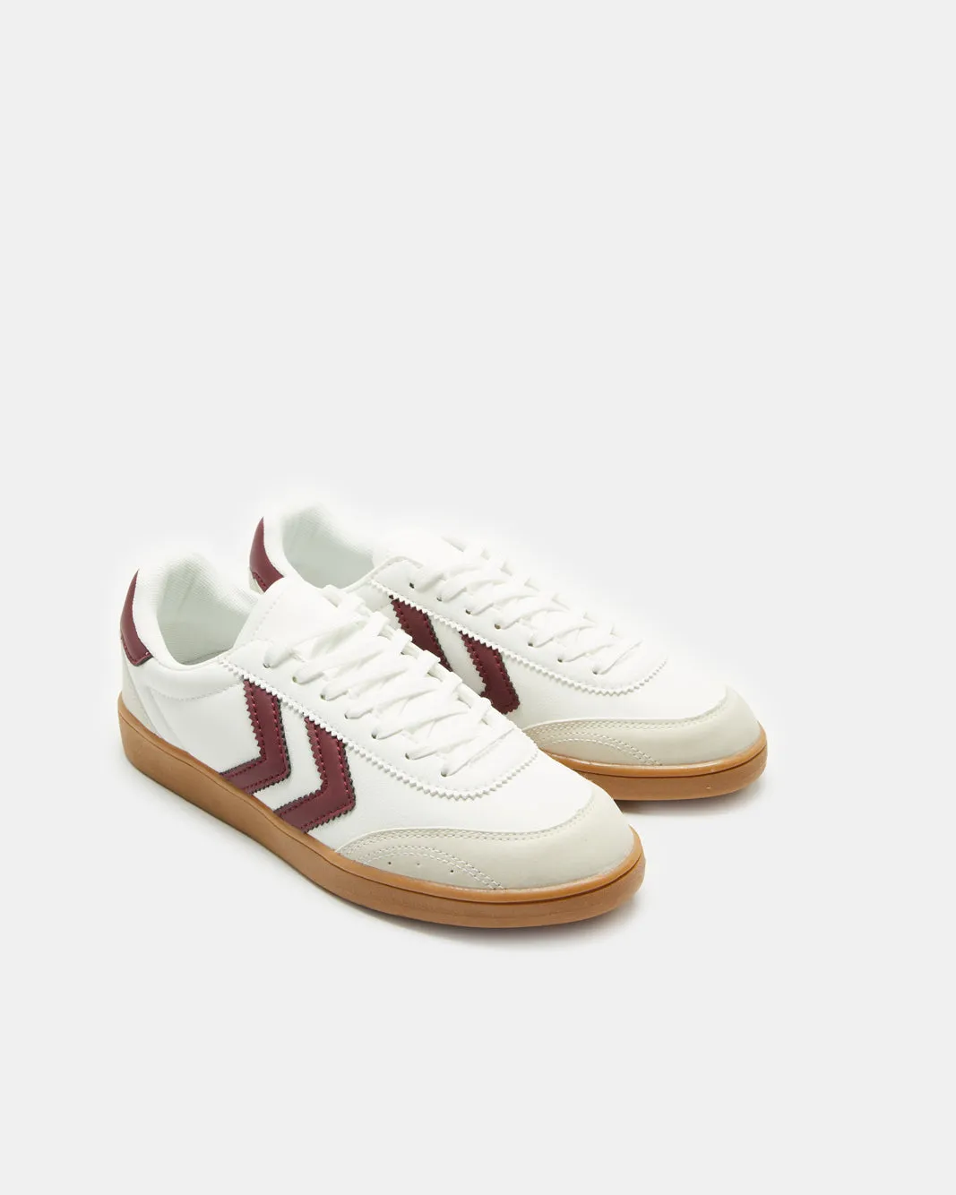 Women White Lace Up Sneakers sold by Redtag product image thumbnail 2