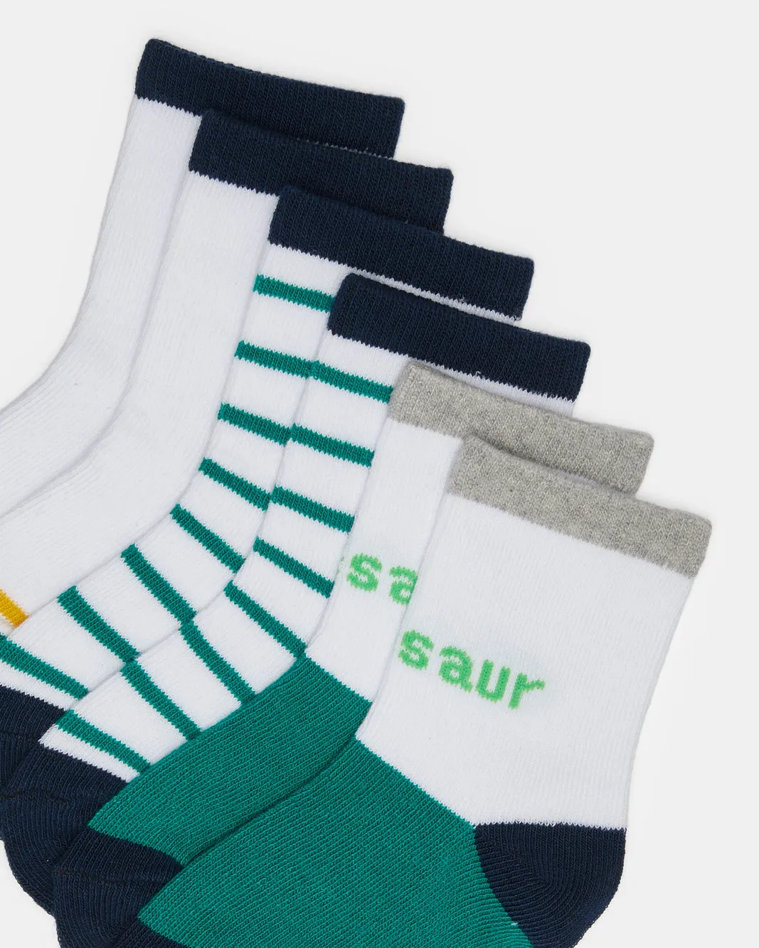 Infant Boys Assorted Ankle Socks (3 Pairs) sold by Redtag product image thumbnail 3