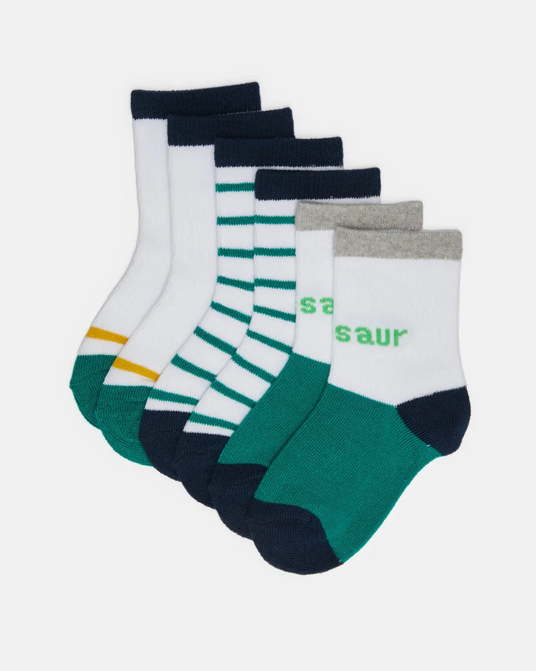 Infant Boys Assorted Ankle Socks (3 Pairs) sold by Redtag