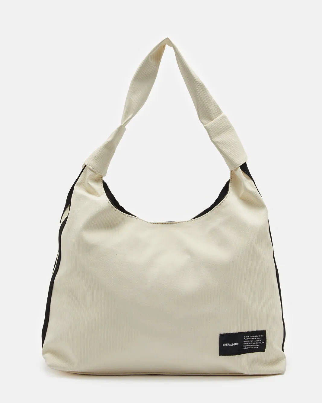 Women Beige Slouch Bag sold by Redtag