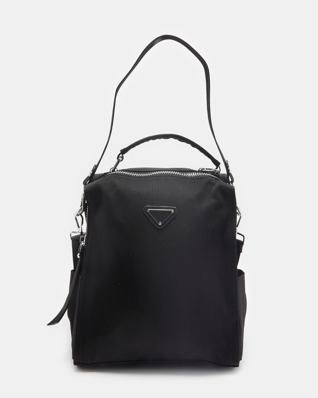 Women Black Embellished Backpack sold by Redtag