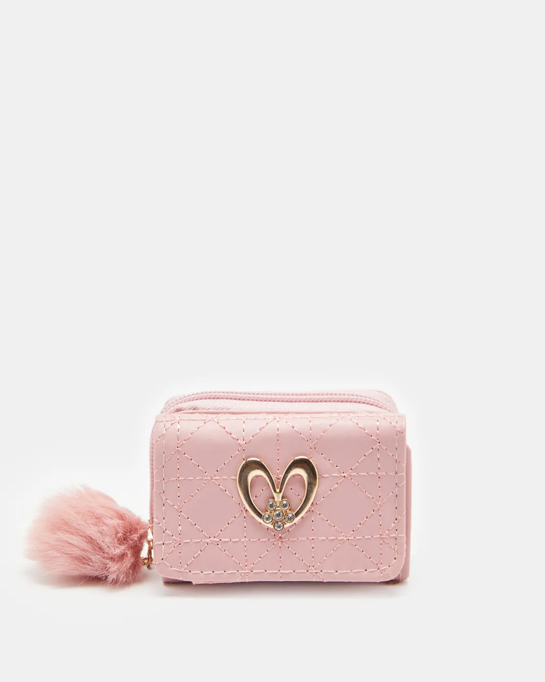 Women Pink Quilted Purse sold by Redtag