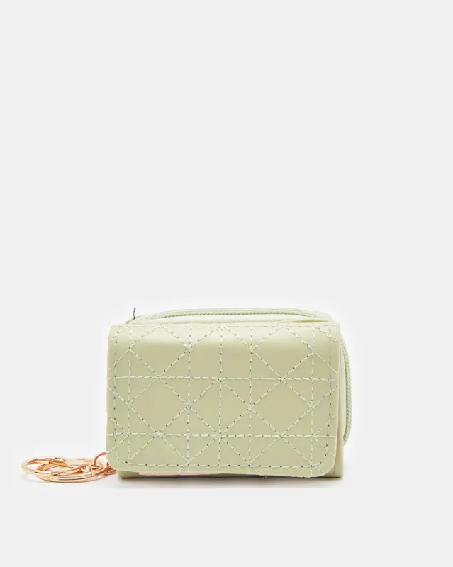 Women Beige Quilted Purse sold by Redtag