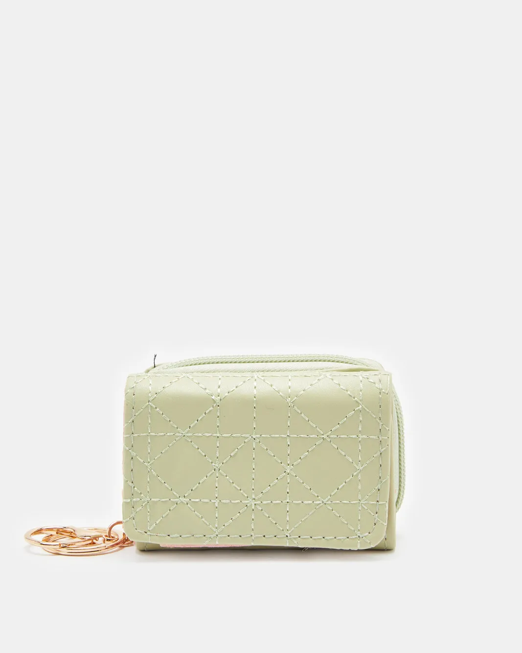 Women Beige Quilted Purse sold by Redtag