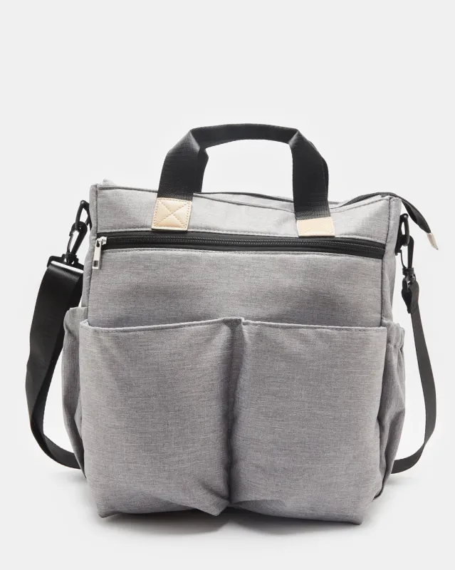 Grey Diaper Bag sold by Redtag