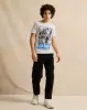 Senior Boys Grey Printed T-Shirt sold by Redtag
