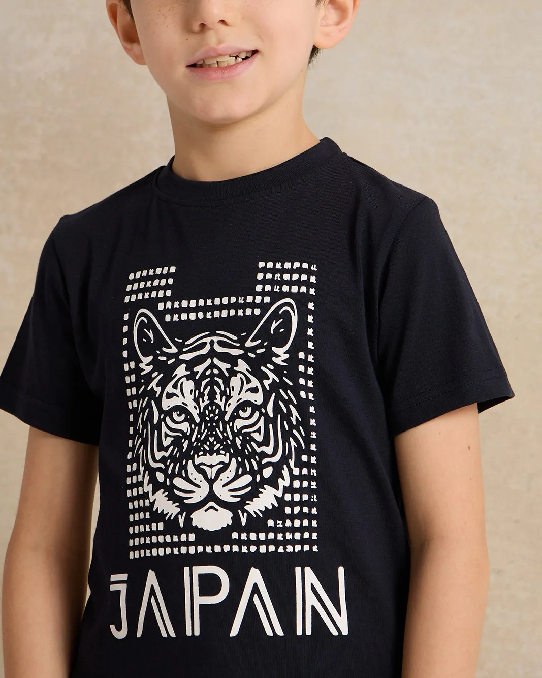 Boys Black Printed T-shirt sold by Redtag product image thumbnail 4