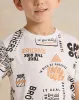Boys White Printed T-shirt sold by Redtag