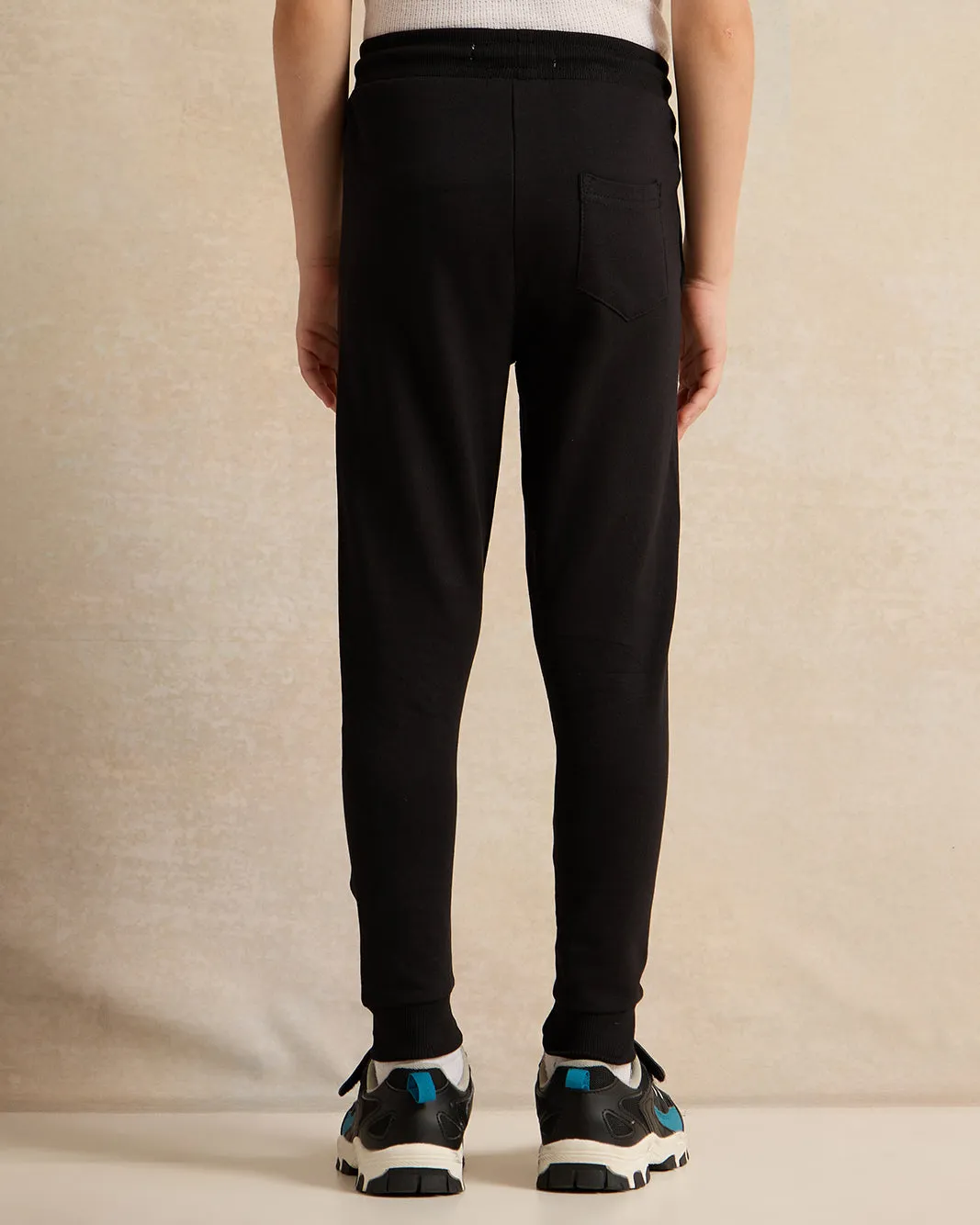 Boys Black Track Pants sold by Redtag product image thumbnail 3