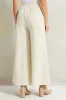 Women Cream Jacquard Wide Leg Pant sold by Redtag