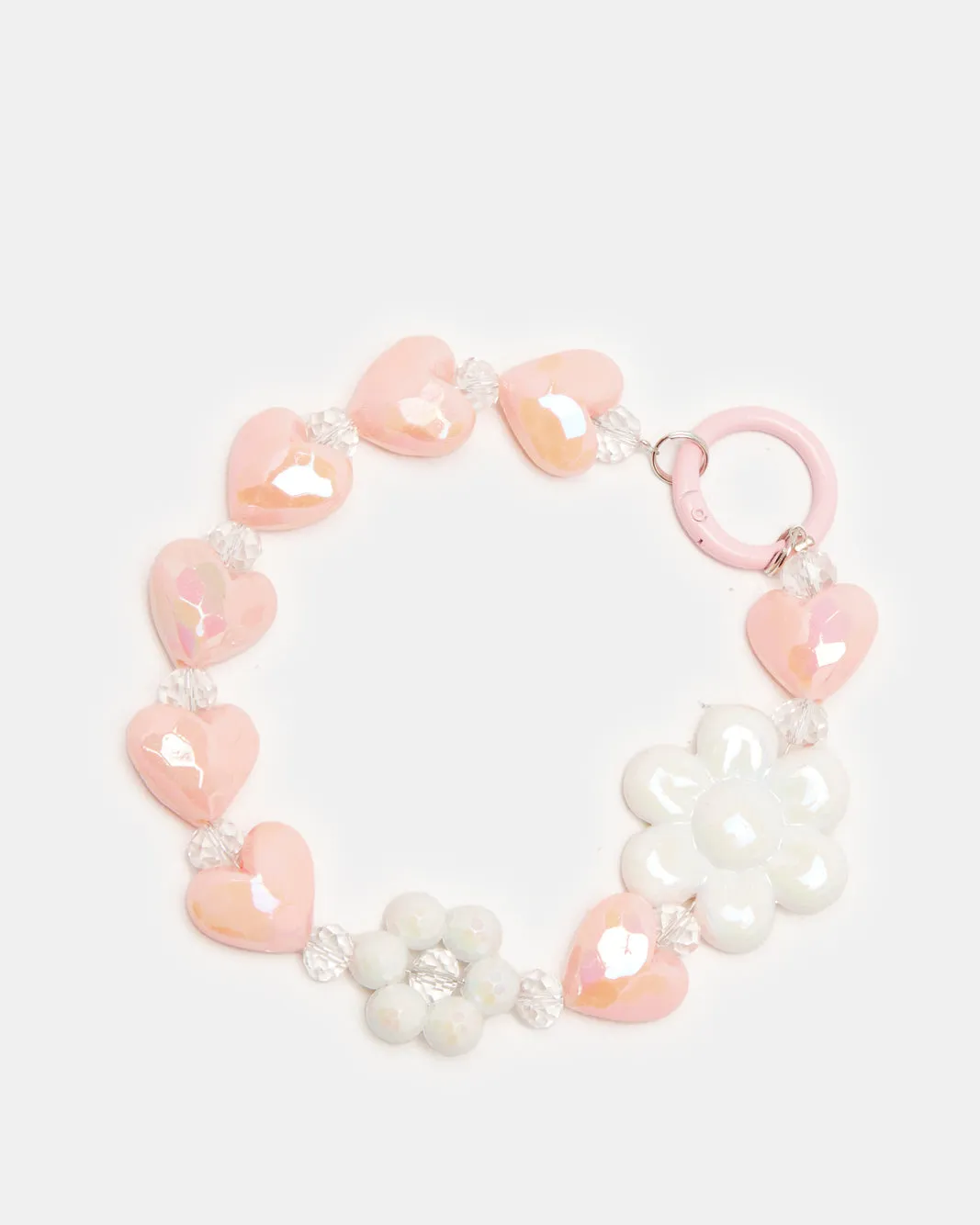 Pink Heart Key Ring sold by Redtag product image thumbnail 2