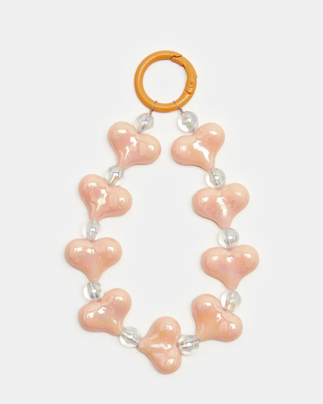 Women Pink Embellished Key Ring sold by Redtag