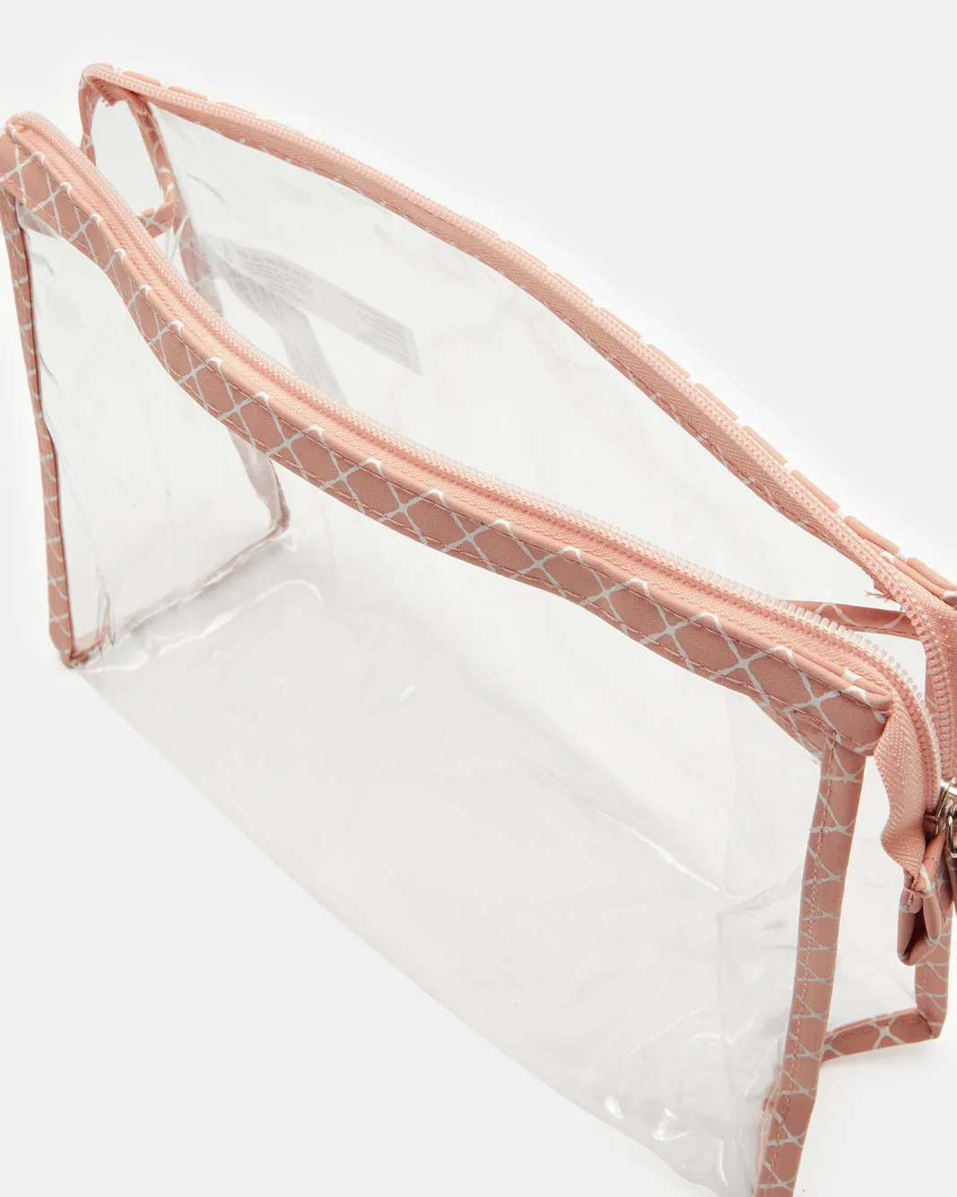 Women Pink Printed Cosmetic Pouch Set (3 Piece) sold by Redtag product image thumbnail 3