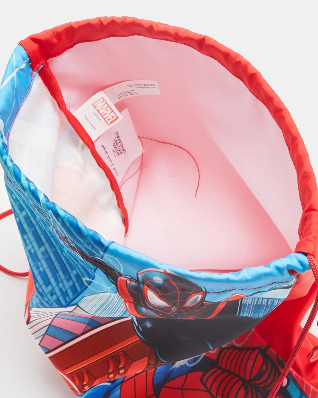 Boys Red Spiderman Bag sold by Redtag product image thumbnail 4